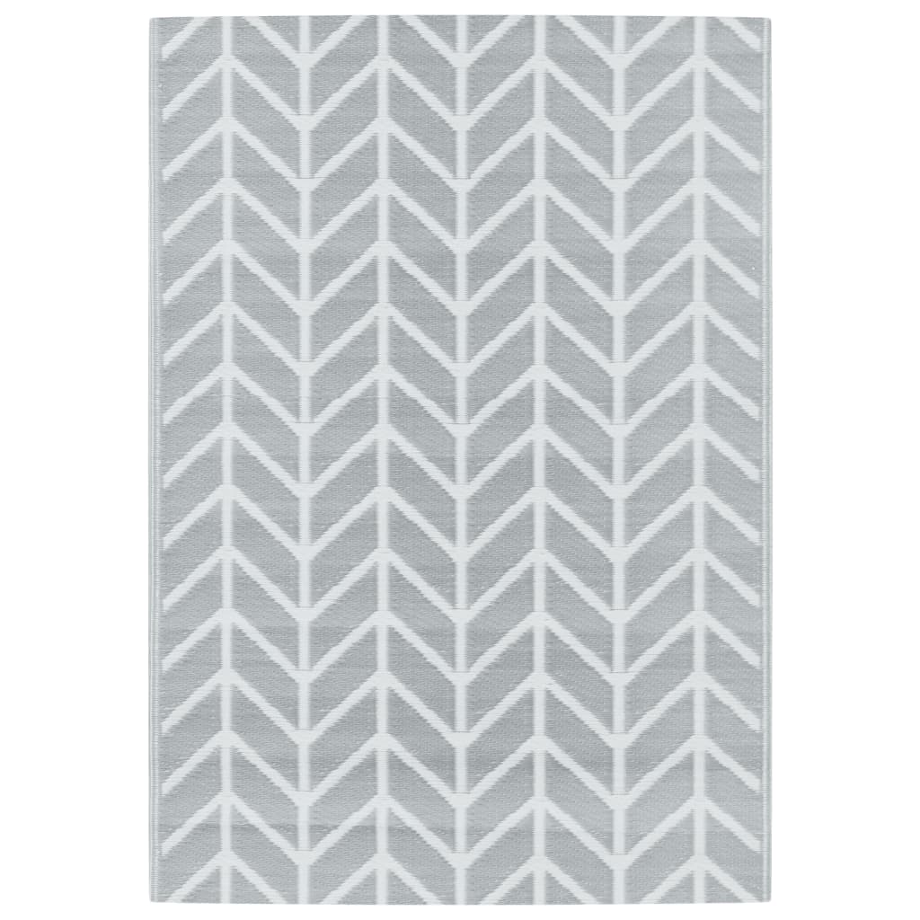 Vidaxx Outdoor-Teppich Arakil 140x200 cm PP grau