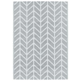 Vidaxl outside rug Arakil 140x200 cm pp gray