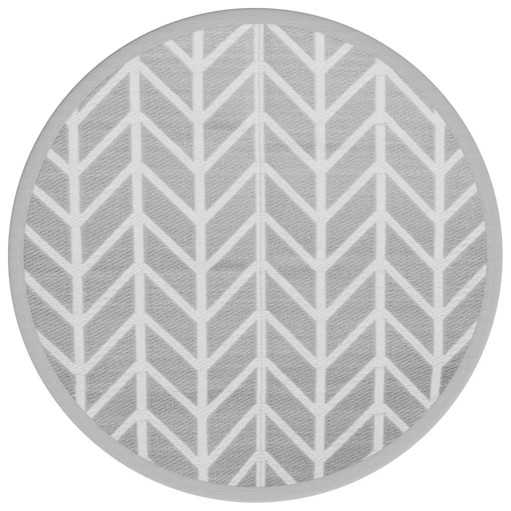 Vidaxx Outdoor-Teppich Arakil ø160 cm Polypropylen grau