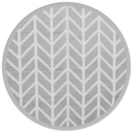 Vidaxx Outdoor-Teppich Arakil ø 200 cm Polypropylen grau