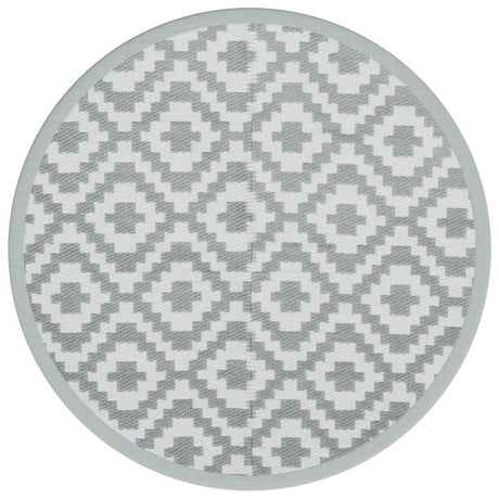 Vidaxx Outdoor-Teppich Arakil ø 200 cm Polypropylen grau