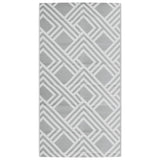 Vidaxl afuera de la alfombra Arakil 80x150 cm pp gris