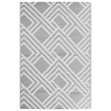 Vidaxx Outdoor-Teppich Arakil 120x180 cm PP grau