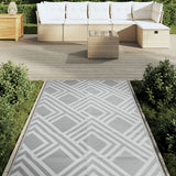 Vidaxx Outdoor-Teppich Arakil 120x180 cm PP grau