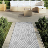 Vidaxx Outdoor-Teppich Arakil 80x250 cm PP grau