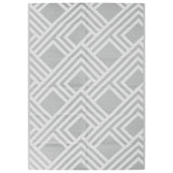 Vidaxl extérieur tapis arakil 140x200 cm pp gris