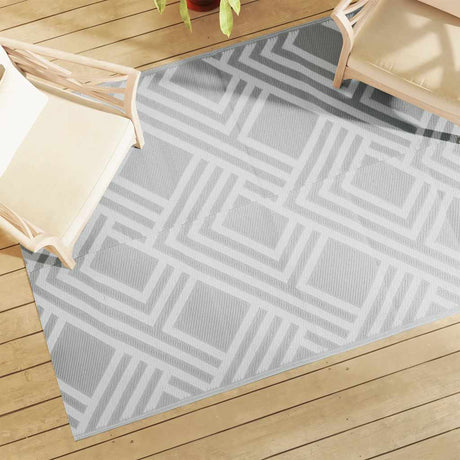 Vidaxx Outdoor-Teppich Arakil 140x200 cm PP grau