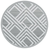 Vidaxx Outdoor-Teppich Arakil ø 200 cm Polypropylen grau