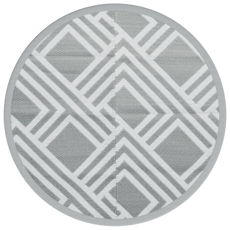 Vidaxx Outdoor-Teppich Arakil ø 200 cm Polypropylen grau