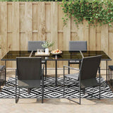 Vidaxl buitenkleed arakil 160x230 cm pp wit en zwart