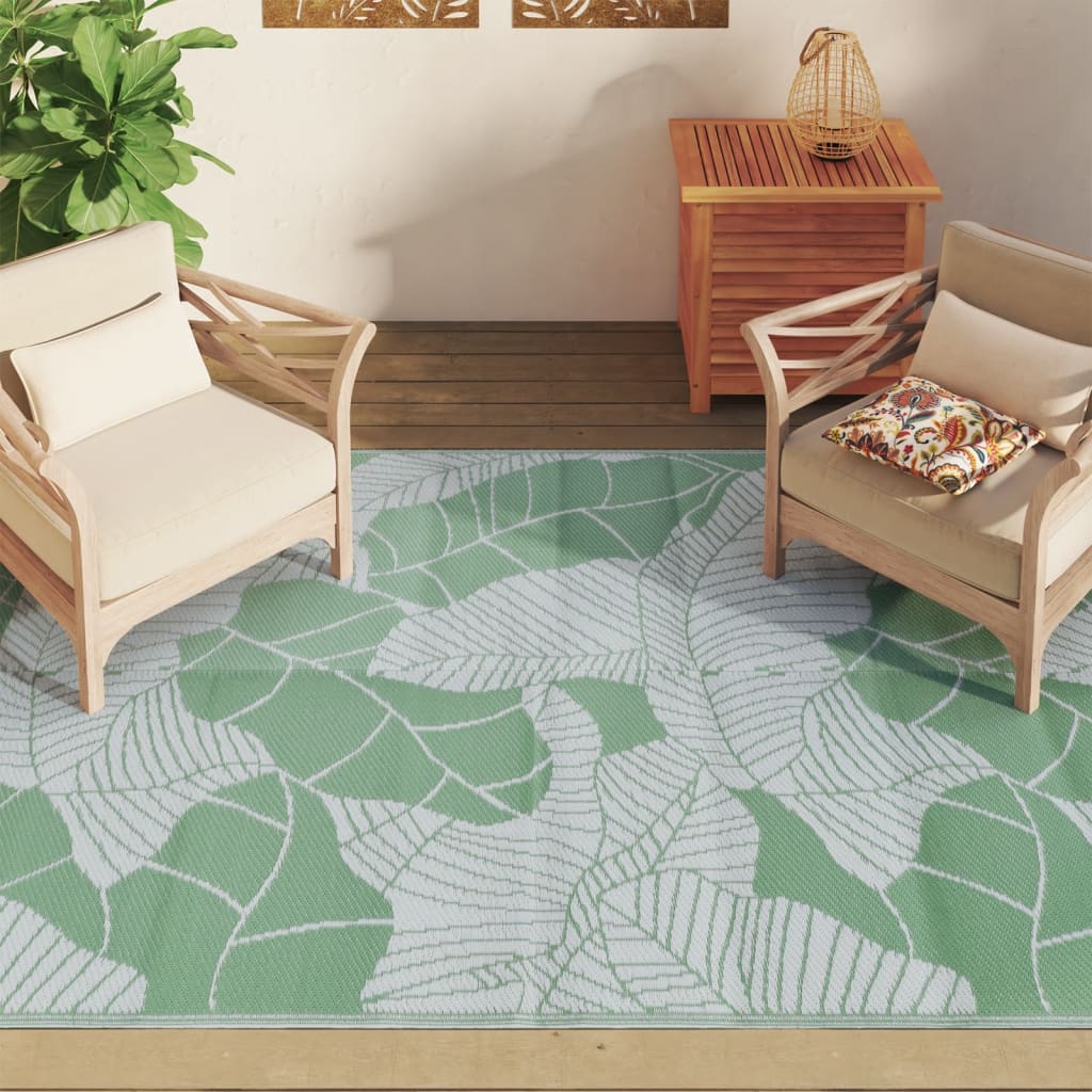 Vidaxl outside rug Arakil 160x230 cm pp green