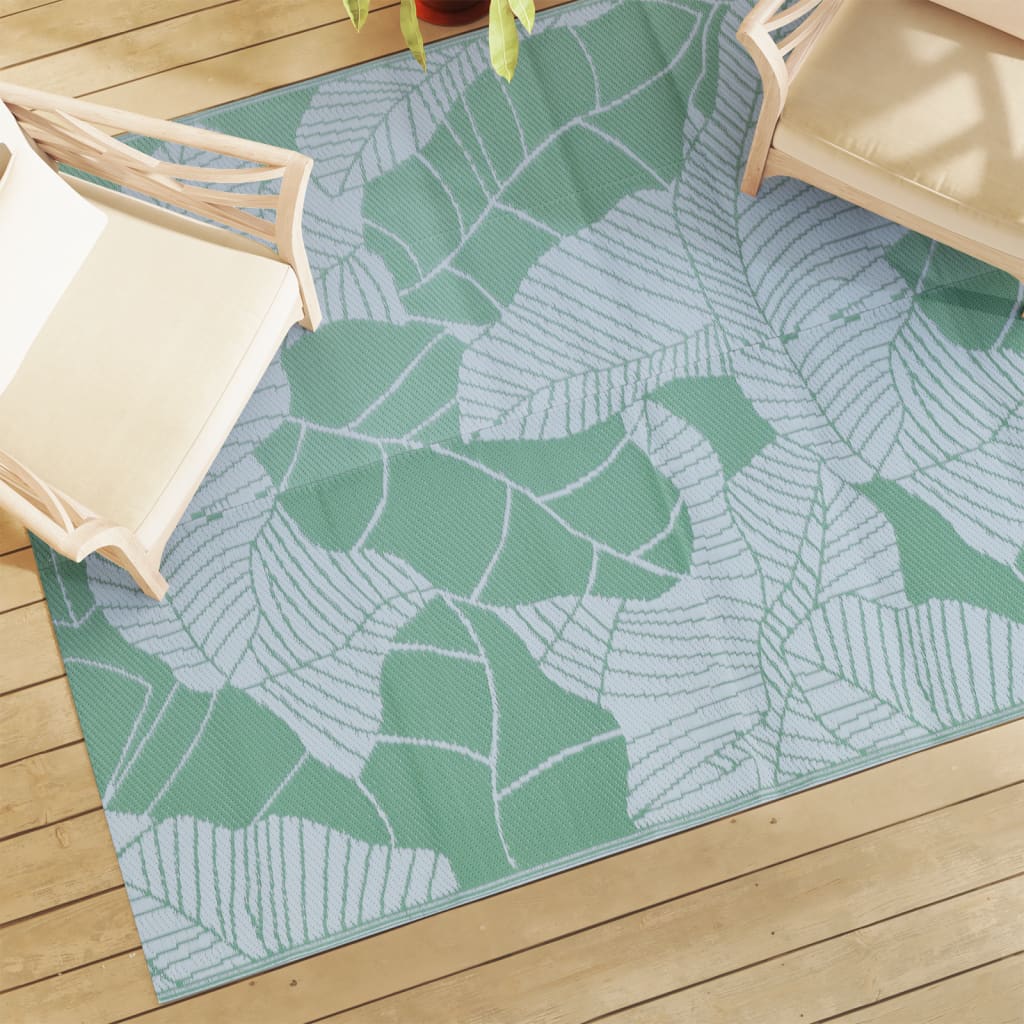 Vidaxl outside rug Arakil 190x290 cm pp green