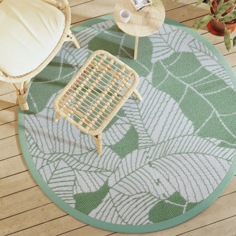 Vidaxx Outdoor-Teppich Arakil ø160 cm Polypropylen grün