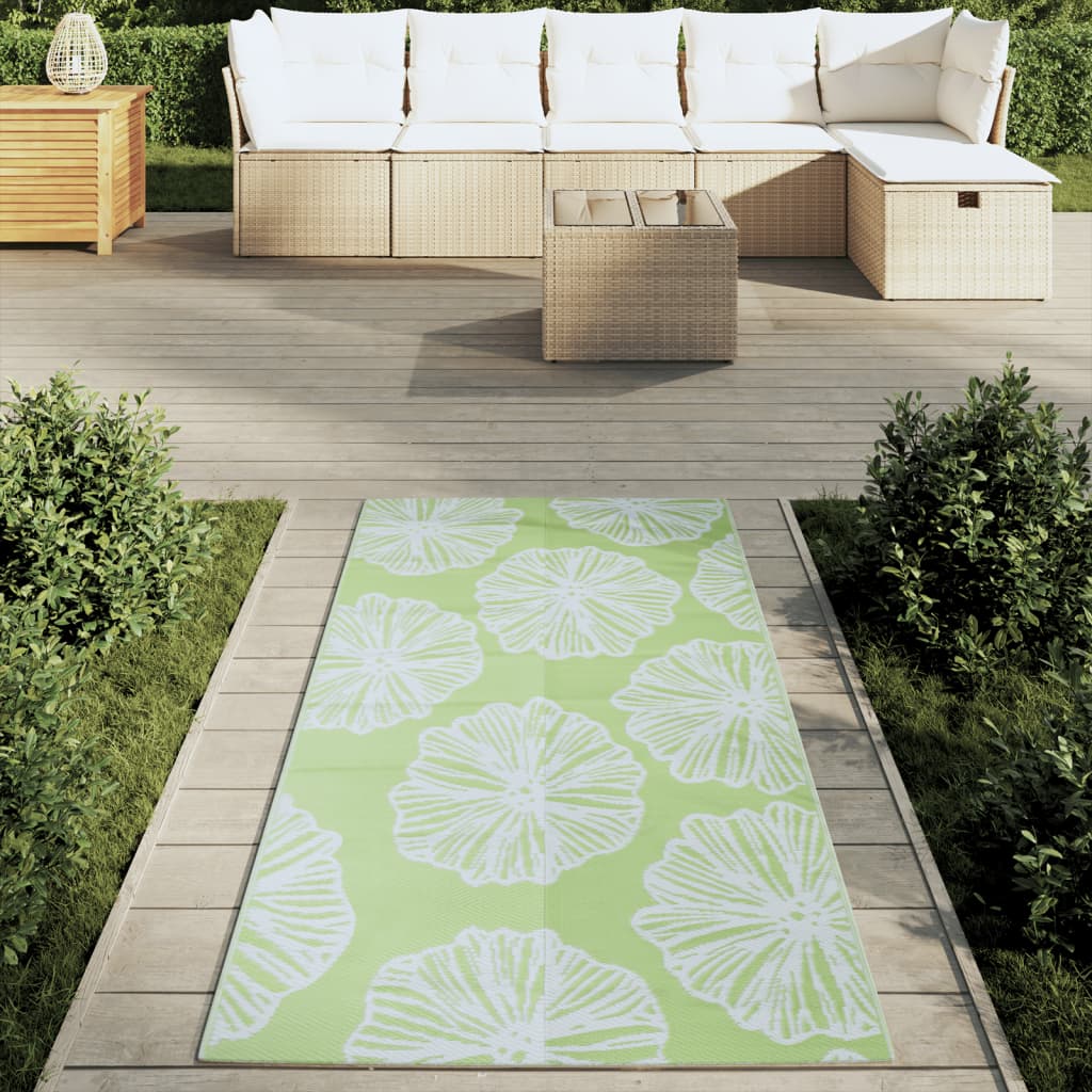 Vidaxl Exterd Rug Aakil 80x150 cm Polypropene Green