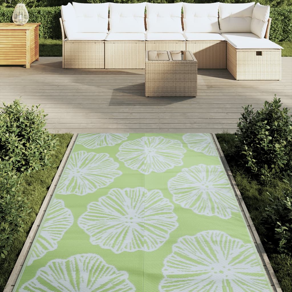 Vidaxl outside rug Arakil 120x180 cm pp green