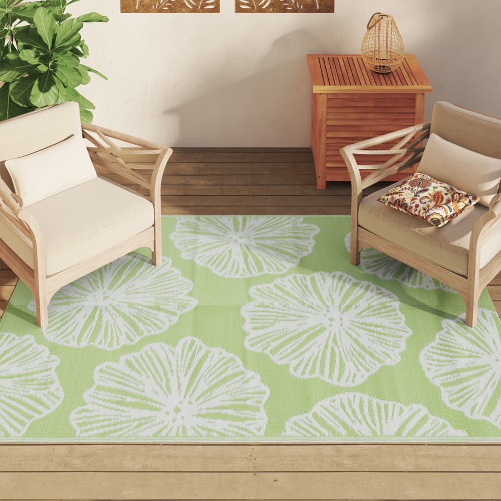 Vidaxx Outdoor-Teppich Arakil 140x200 cm Polypropylen grün