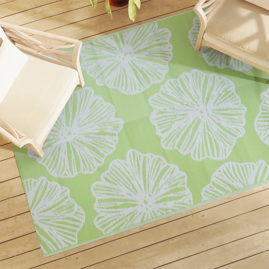 Vidaxl à l'extérieur du tapis Arakil 140x200 cm vert polypropène