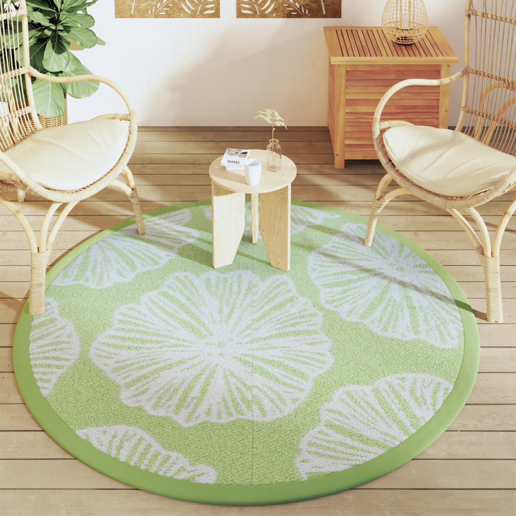 Vidaxx Outdoor-Teppich Arakil ø160 cm Polypropylen grün