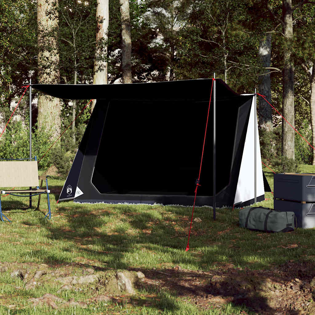 Tenda Vidaxl Tessuto Black Out di 2 persone Black Out White