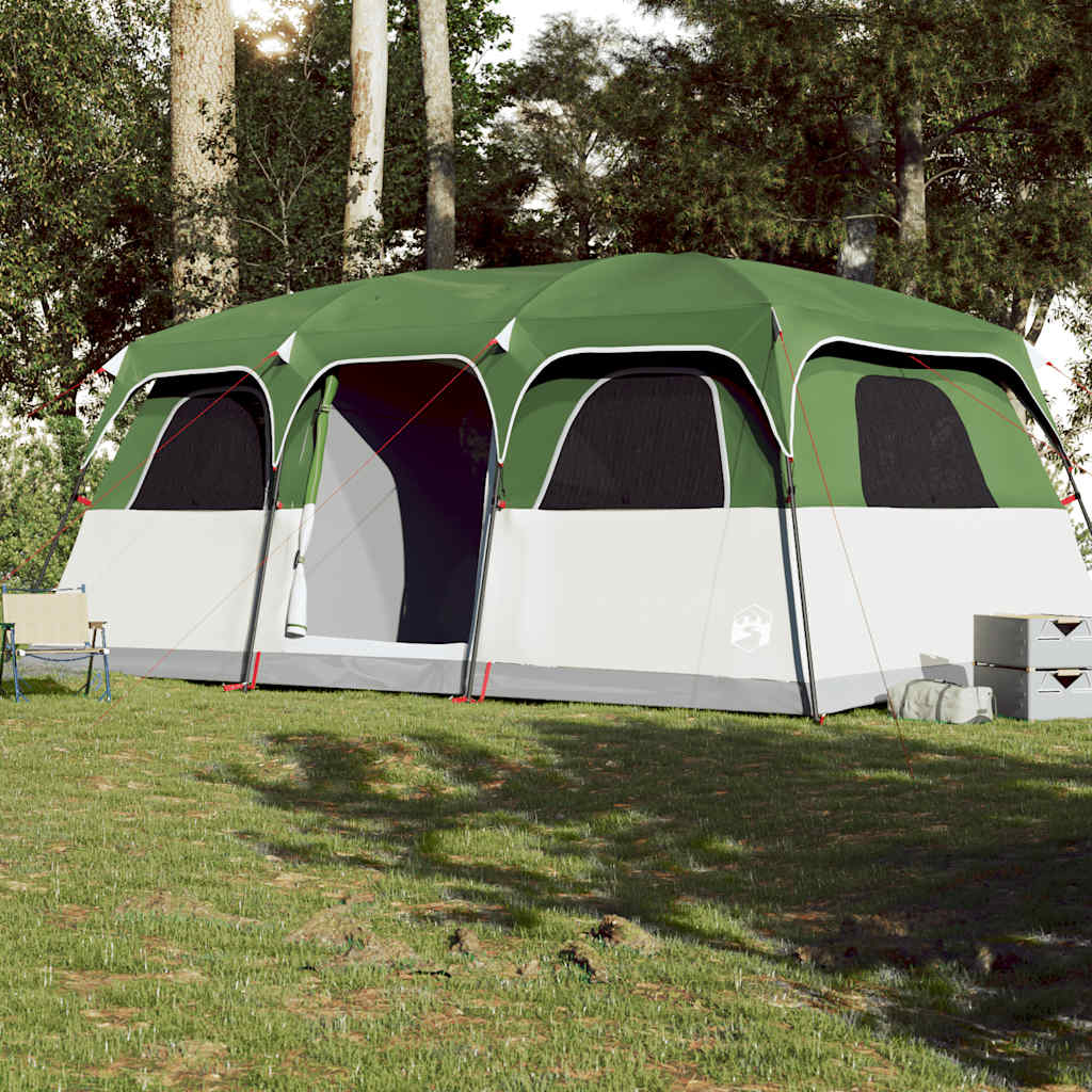 Vidaxl Family Green impermeable de 9 personas