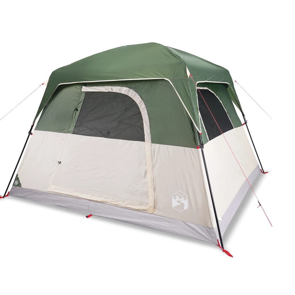 Vidaxl Tent 4 persone impermeabile verde