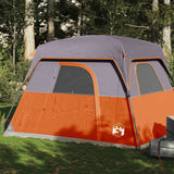 VidaXL Zelt 4-Personen wasserdicht orange