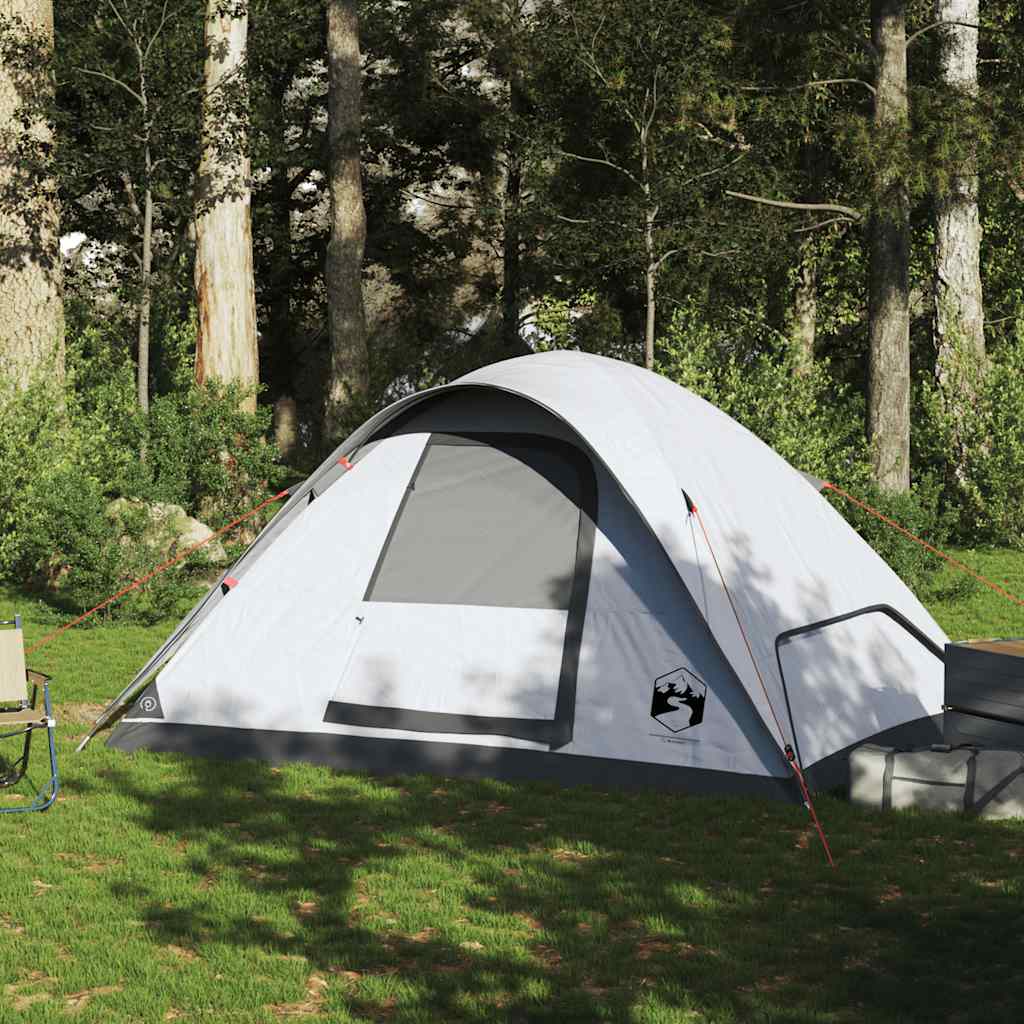 VidaXL Dome tent 6-person waterproofing dust white