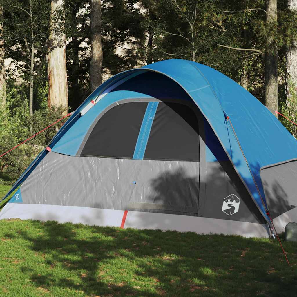 Vidaxl Dome Tent 6-osobowy wodoodporny niebieski