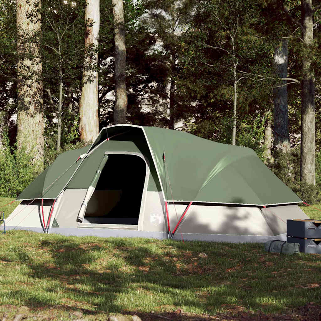 Vidaxl Dome Tent 9-osobowy wodoodporny zielony