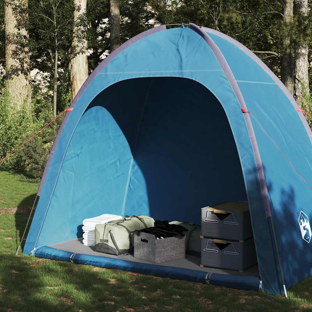 Tenda di stoccaggio vidaxl blu impermeabile