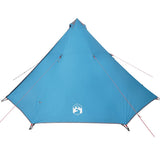 Vidaxl Tipi-Zelt für Familie 8 Personen wasserdicht blau