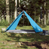 Vidaxl Tipi-Zelt für Familie 8 Personen wasserdicht blau