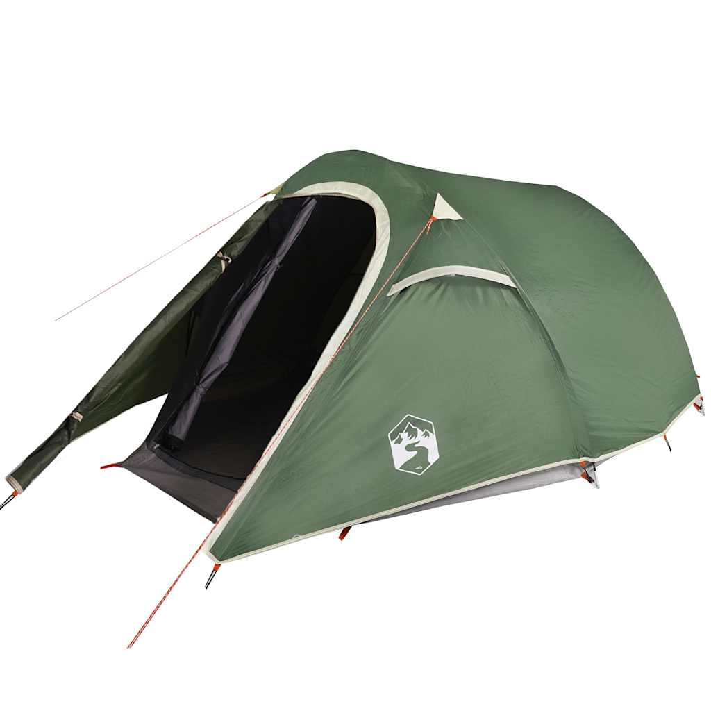 Vidaxl Tunnel Stan 3-Person Waterproof Green