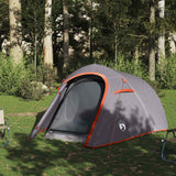 Vidaxl Tunnel tent 3-person waterproof gray and orange