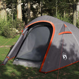 Vidaxl Tunnel tent 3-person waterproof gray and orange