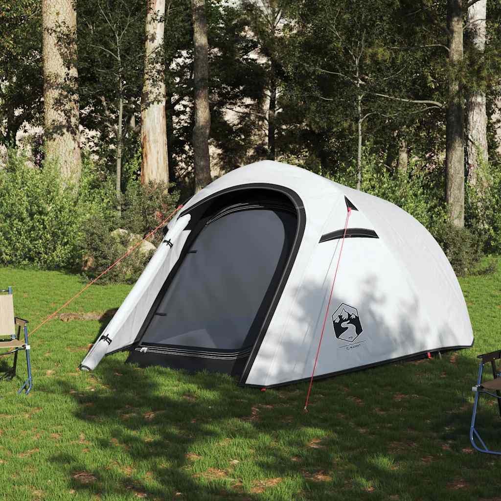 Vidaxl túnel Tent de 3 personas impermeabilizando tela blanca