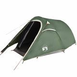 Vidaxl Tunnel tent 2-person waterproof green