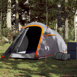 Vidaxl Tung Tent de 2 personas a prueba de agua y naranja