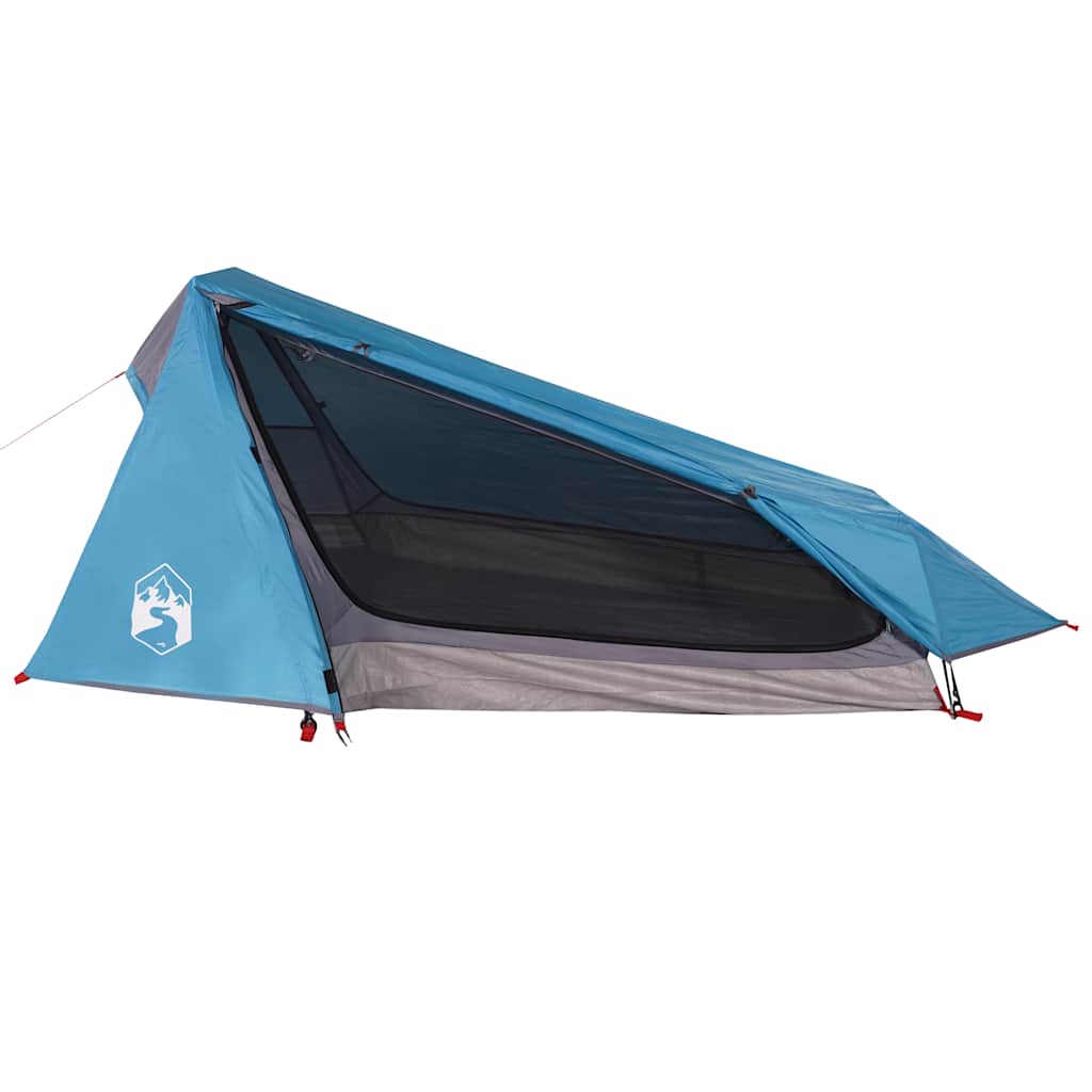 Vidaxl tunneltent 1-persoons waterdicht blauw