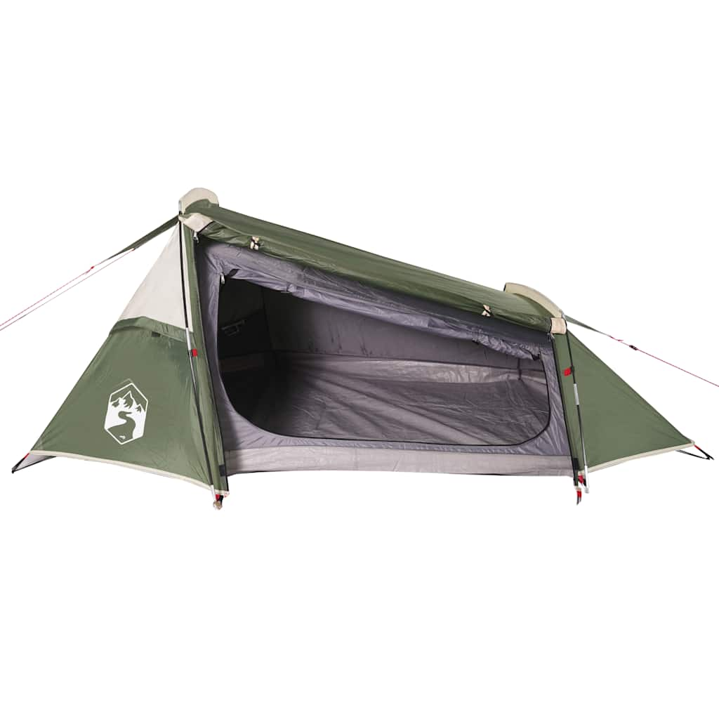 Vidaxl Tunnel tent 2-person waterproof green