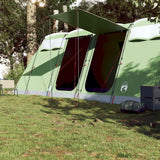 Vidaxl Tunnel Tent Green impermeabile per 8 persone