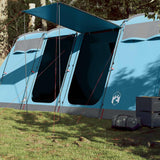 VidaXL Tunnelzelt 10 Personen wasserdicht blau