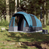 Tenda tunnel Vidaxl Blu impermeabile per 3 persone