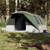 Vidaxl Tunnel Tenda Waterproof Green di 7 persone