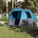 Vidaxl tunneltent 4-persoons waterdicht blauw