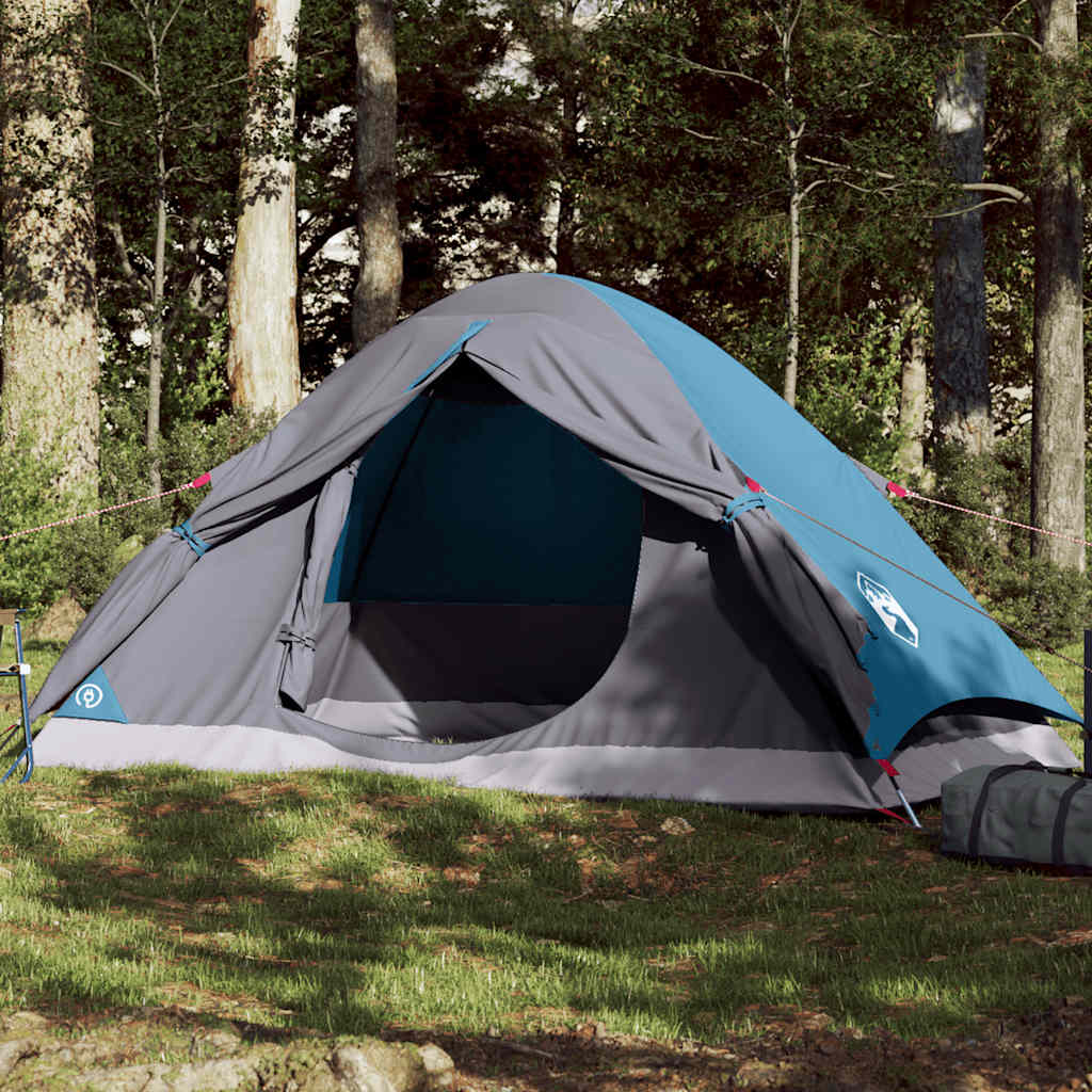 Vidaxl Dome tent 2-person waterproof blue