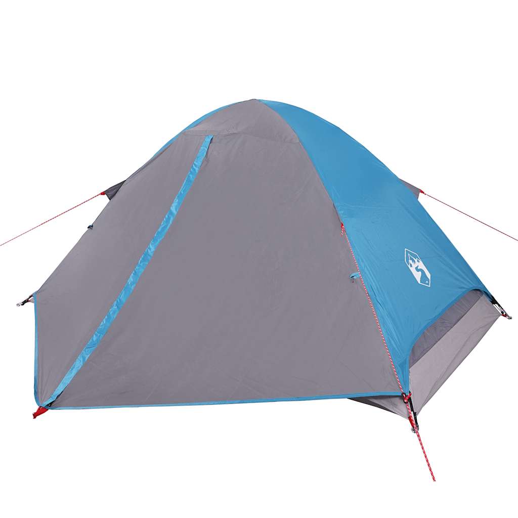 Vidaxl Dome tent 4-person waterproof blue