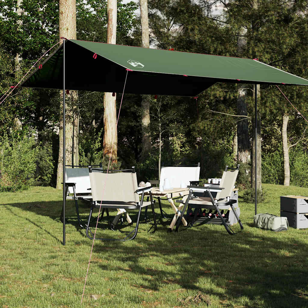 Vidaxx Camping-Markise wasserdicht 360x294 cm grün