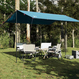 Vidaxl camping camping vattentät 360x294 cm blå