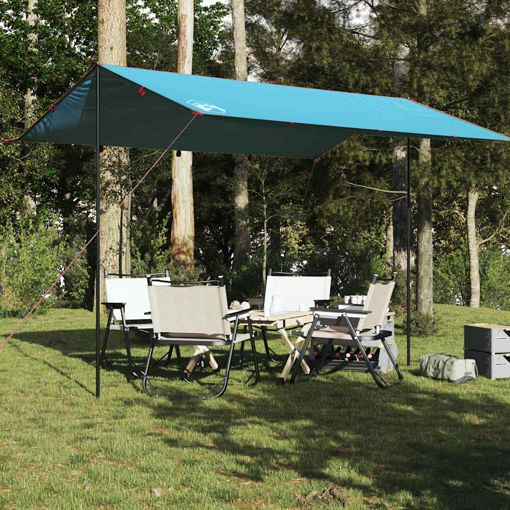 Vidaxl Camping Camping Camping Waterproof 400x294 cm modrá